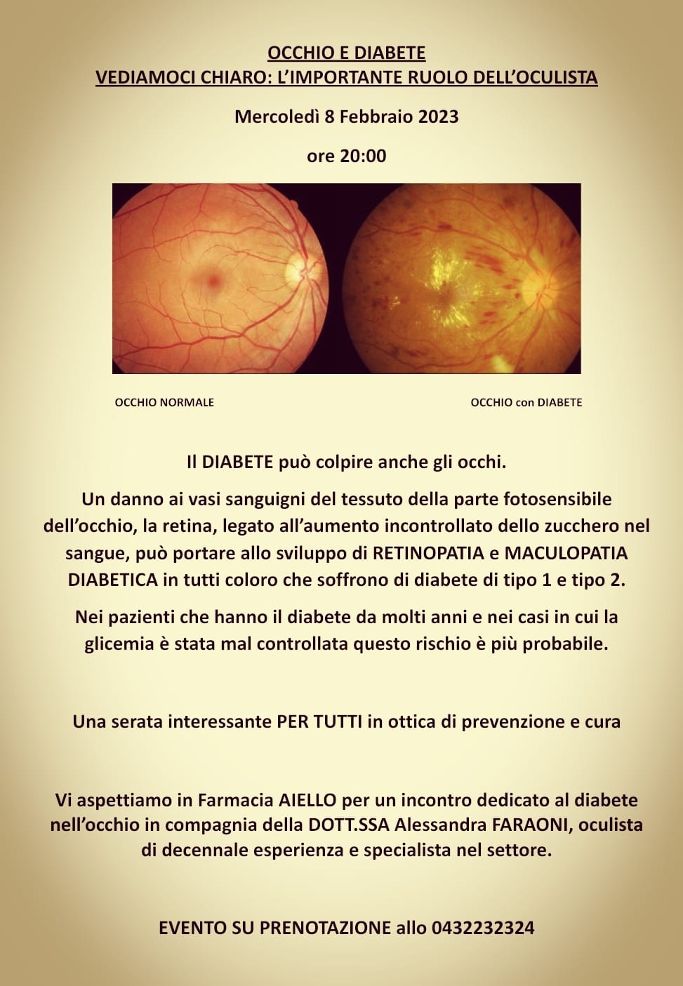 SERATA DIABETE E OCCHIO